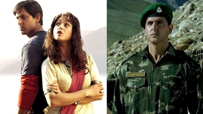 Hrithik Roshan and Preity G Zinta in Lakshya Hrithik Roshan and Preity G Zinta in Lakshya