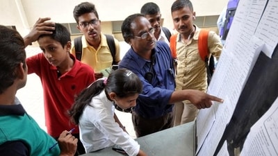 The State Common Entrance Test (CET) cell announced the results of MHT-CET on Sunday evening, Representational Image. (HT PHOTO) The State Common Entrance Test (CET) cell announced the results of MHT-CET on Sunday evening, Representational Image. (HT PHOTO)