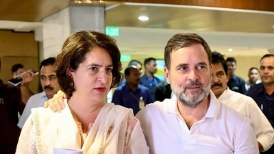 Congress MP Rahul Gandhi and party's general secretary Priyanka Gandhi Vadra (ANI) (ANI) Congress MP Rahul Gandhi and party's general secretary Priyanka Gandhi Vadra (ANI) (ANI)