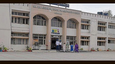 At least 693 Class 12 students from the state’s schools of eminence and meritorious schools are attending classes at Senior Secondary Residential School for Meritorious Students, Ludhiana. (HT File) At least 693 Class 12 students from the state’s schools of eminence and meritorious schools are attending classes at Senior Secondary Residential School for Meritorious Students, Ludhiana. (HT File)