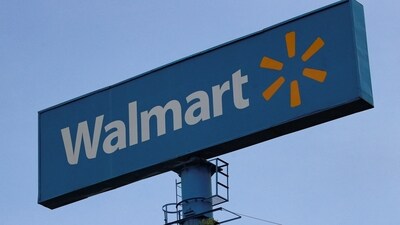 The logo of Walmart is seen on a pole outside a store in Mexico City, Mexico  June 14, 2024. REUTERS/Henry Romero (REUTERS)