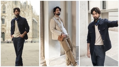 Ankush Bahuguna attends the ongoing ‘Milano Fashion Week Men's Spring Summer.’ Ankush Bahuguna attends the ongoing ‘Milano Fashion Week Men's Spring Summer.’