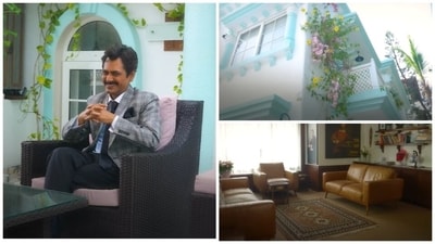 Nawazuddin Siddiqui’s sprawling house is an epitome of serenity, style and comfort. (Pics courtesy: Film Companion) Nawazuddin Siddiqui’s sprawling house is an epitome of serenity, style and comfort. (Pics courtesy: Film Companion)
