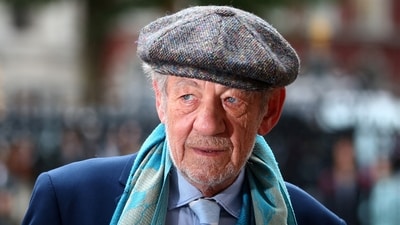 FILE PHOTO: Actor Ian McKellen is in "good spirits" after stage fall during a play in London.  REUTERS/Hannah McKay/File Photo (REUTERS)