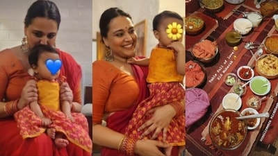 Swara Bhasker celebrated Bakr-Eid with her family and friends. Swara Bhasker celebrated Bakr-Eid with her family and friends.