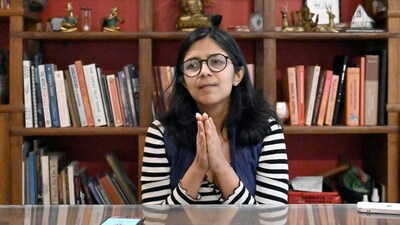 Rajya Sabha MP Swati Maliwal (Photo by Sanjeev Verma/ Hindustan Times) (Hindustan Times) Rajya Sabha MP Swati Maliwal (Photo by Sanjeev Verma/ Hindustan Times) (Hindustan Times)