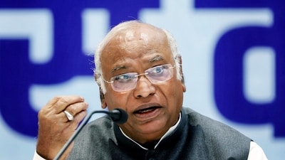 Congress National President Mallikarjun Kharge. (ANI)
