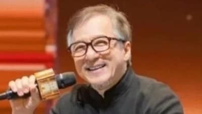 Jackie Chan was seen partying with fans in Montreal Jackie Chan was seen partying with fans in Montreal