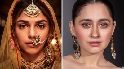 Sharmin Segal reacted to her viral interview video with Heeramandi co-star Sanjeeda Shaikh. Sharmin Segal reacted to her viral interview video with Heeramandi co-star Sanjeeda Shaikh.