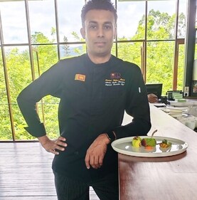 Chef Indika Bandara (Santani Wellness Kandy, Sri Lanka) Chef Indika Bandara (Santani Wellness Kandy, Sri Lanka)