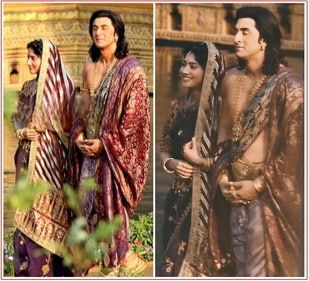 Ranbir Kapoor and Sai Pallavi Ranbir Kapoor and Sai Pallavi