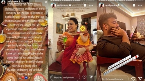 Swara posted a series of photos on Instagram. Swara posted a series of photos on Instagram.