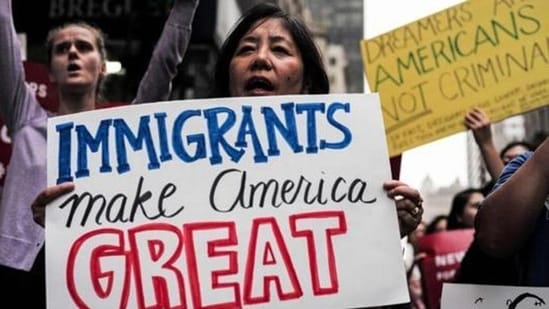 Indian-Americans, most of whom are highly skilled and come to the US mainly on H-1B work visas, are the worst sufferers of the current immigration system which imposes a 7% per country quota on allotment of green cards or permanent legal residency. (AFP/File Photo)
