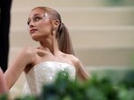 Ariana Grande poses at the Met Gala in New York City, New York, U.S., May 6, 2024. REUTERS/Carlos Barria/File Photo
