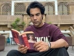 Rajkummar Rao poses for HT City on the occasion of National Reading Day.