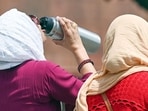Representative Image: Commuters brave the heat wave on a hot summer afternoon . (HT FILE PHOTO/Vipin Kumar)