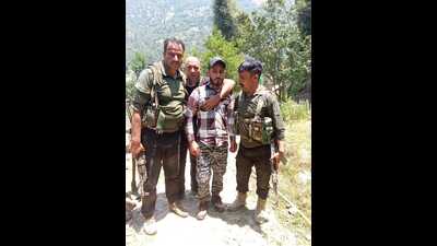A man, who had decamped with an AK-47 rifle of a Special Police Officer (SPO) in Doda district on Tuesday, was caught within 24 hours of the incident, police said on Wednesday. (HT Photo)