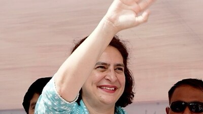 Wayanad, Apr 24 (ANI): Priyanka Gandhi Vadra. (ANI Photo) (Congress X)