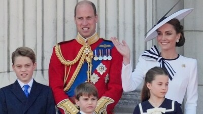 London, June 15 (ANI): King Charles and Queen Camilla along with Prince William, Princess Kate Middleton and other Members of the Royal Family being greeted by crowds as they gather on the balcony of Buckingham Palace to watch the traditional fly-past during the celebration of The King’s official birthday, at Buckingham Palace in London on Saturday. (The Royal Family X) London, June 15 (ANI): King Charles and Queen Camilla along with Prince William, Princess Kate Middleton and other Members of the Royal Family being greeted by crowds as they gather on the balcony of Buckingham Palace to watch the traditional fly-past during the celebration of The King’s official birthday, at Buckingham Palace in London on Saturday. (The Royal Family X)