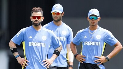 India's Virat Kohli and Yashasvi Jaiswal during a practice session (BCCI-X) India's Virat Kohli and Yashasvi Jaiswal during a practice session (BCCI-X)