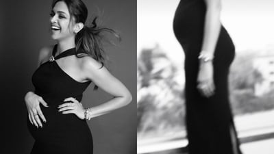 Deepika Padukone looked gorgeous in a form-fitting dress. Deepika Padukone looked gorgeous in a form-fitting dress.