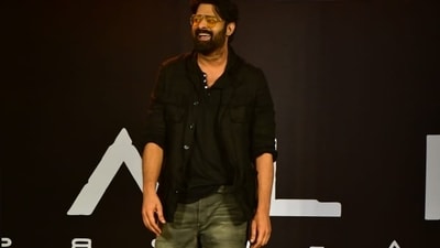 He opted for a casual black shirt and t-shirt paired with jeans and sliders. Deepika even joked that Prabhas ‘spoke more than two lines’ at the event, given his introverted personality. He opted for a casual black shirt and t-shirt paired with jeans and sliders. Deepika even joked that Prabhas ‘spoke more than two lines’ at the event, given his introverted personality.