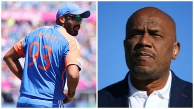 Bumrah was lauded by former West Indies cricketer Bishop ahead of India's Super 8 clash (AFP-Getty Images) Bumrah was lauded by former West Indies cricketer Bishop ahead of India's Super 8 clash (AFP-Getty Images)