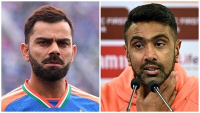Ashwin discussed Kohli's batting position amid the Super 8 stage of the T20 World Cup (AFP) Ashwin discussed Kohli's batting position amid the Super 8 stage of the T20 World Cup (AFP)