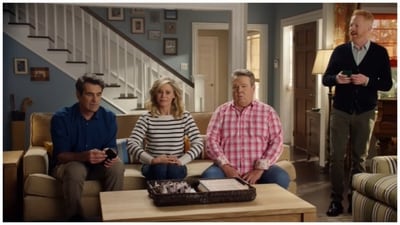 The Modern Family cast reprises their quirky humour for the new WhatsApp commercial. The Modern Family cast reprises their quirky humour for the new WhatsApp commercial.