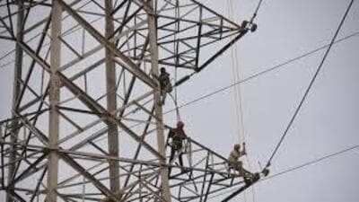 Officials said the power utilities catered to an energy load of 14,435 MW on Wednesday. (HT Photo)