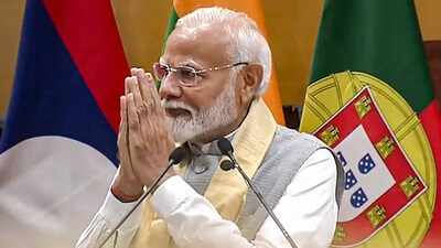 Prime Minister Narendra Modi during the inauguration of Nalanda University, in Nalanda district, Bihar, Wednesday, June 19, 2024. (PTI) Prime Minister Narendra Modi during the inauguration of Nalanda University, in Nalanda district, Bihar, Wednesday, June 19, 2024. (PTI)