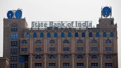 The State Bank of India (SBI) office building is pictured in Kolkata, India. (Reuters)