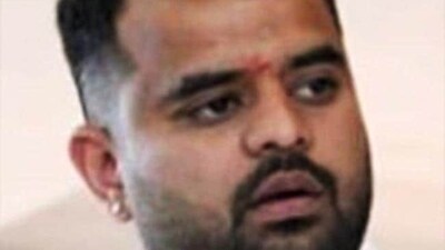 Suspended JD(S) lawmaker Prajwal Revanna. (ANI) Suspended JD(S) lawmaker Prajwal Revanna. (ANI)