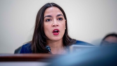 AOC on X shared a video in which Netanyahu cane be heard targeting the Biden administration over “inconceivable” arms halt. (Getty Images via AFP) AOC on X shared a video in which Netanyahu cane be heard targeting the Biden administration over “inconceivable” arms halt. (Getty Images via AFP)