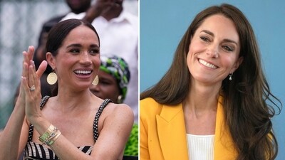 Meghan Markle blasted for ‘inviting comparison’ with Kate Middelton (AP Photo/Sunday Alamba, AP Photo/Kin Cheung, Pool, File) Meghan Markle blasted for ‘inviting comparison’ with Kate Middelton (AP Photo/Sunday Alamba, AP Photo/Kin Cheung, Pool, File)