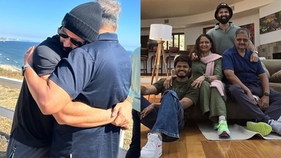 Vijay Deverakonda is vacationing in the US with his family. Vijay Deverakonda is vacationing in the US with his family.