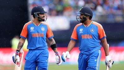Virat Kohli and Rohit Sharma opened the innings for India in the group stage of 2024 T20 World Cup. (REUTERS)