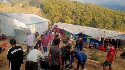 Mizoram waiting to start biometric enrollment for 33,000 Myanmar refugees, (Courtesy Young Mizo Association)