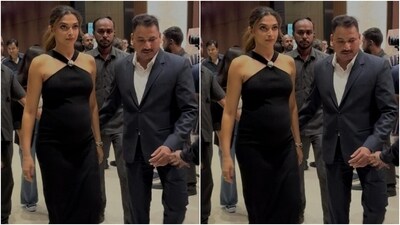 Kalki 2898 AD is an epic dystopian science fiction action film featuring Prabhas, Amitabh Bachchan, Kamal Haasan, Deepika Padukone, Disha Patani, and Brahmanandam in prominent roles. The film is set to hit the theatres on June 27. (HT Photos/ Varinder Chawla)