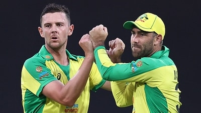Glenn Maxwell (R) shared some insights on what happened after Josh Hazlewood's comments. (Getty) Glenn Maxwell (R) shared some insights on what happened after Josh Hazlewood's comments. (Getty)