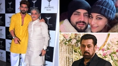 Sonakshi Sonha's father-in-law Iqbal Ratansi once loaned money to Salman Khan. Sonakshi Sonha's father-in-law Iqbal Ratansi once loaned money to Salman Khan.