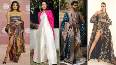 Check out easy ways to upcycle your mom's old Banarasi sarees. (Instagram) Check out easy ways to upcycle your mom's old Banarasi sarees. (Instagram)
