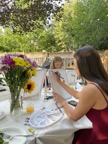 As a very creative sign, Pisces love to paint.