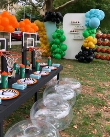 A sports-themed party would be perfect for Aries' competitiveness. (Pinterest)