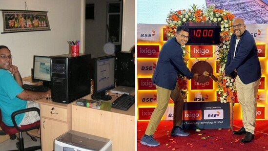 Ixigo co-founders Aloke Bajpai and Rajnish Kumar (X/@alokebajpai)