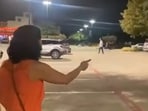 Texas woman Esmeralda Upton (R) convicted in racially assault of Asian American women in viral 2022 incident (@JohnnyAkzam/X)
