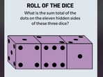 What do you think is the correct solution to this dice-related brain teaser? What do you think is the correct solution to this dice-related brain teaser?