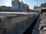 The work, led by BMC engineers and consultants, took two months of detailed planning. (Photo by Satish Bate/ Hindustan Times) (Hindustan Times) The work, led by BMC engineers and consultants, took two months of detailed planning. (Photo by Satish Bate/ Hindustan Times) (Hindustan Times)