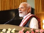 Prime Minister Narendra Modi addresses the 'Empowering Youth, Transforming J&K' programme, in Srinagar,