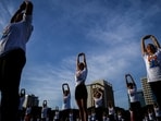 Representative Image: People attend a mass yoga session ahead of the 10th International Yoga Day, in Bangkok, Thailand, June 16, 2024. 